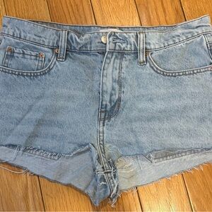 PacSun Light Blue Jean Shorts